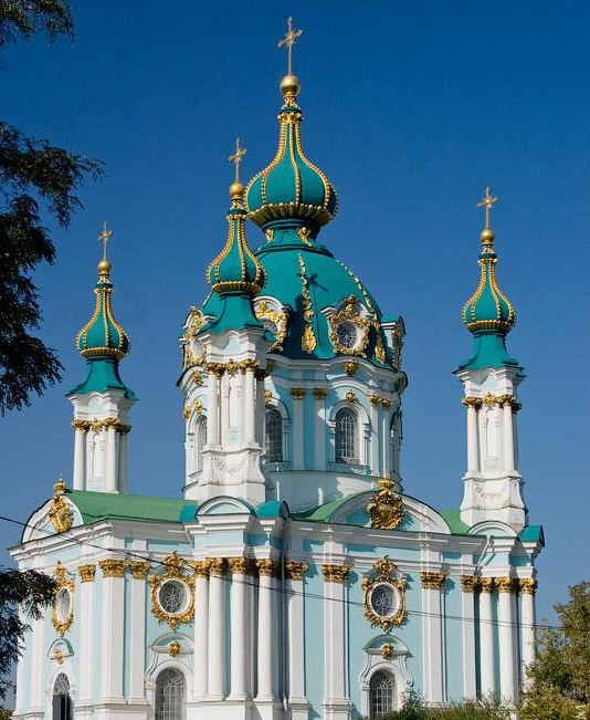 Biserica Sfantul Andrei, Kiev