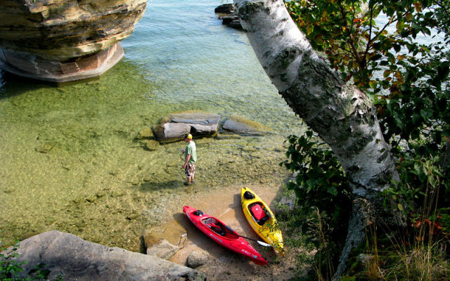 Turnip Rock Lacul Huron 5